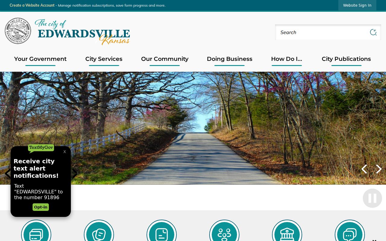 Official Edwardsville city website