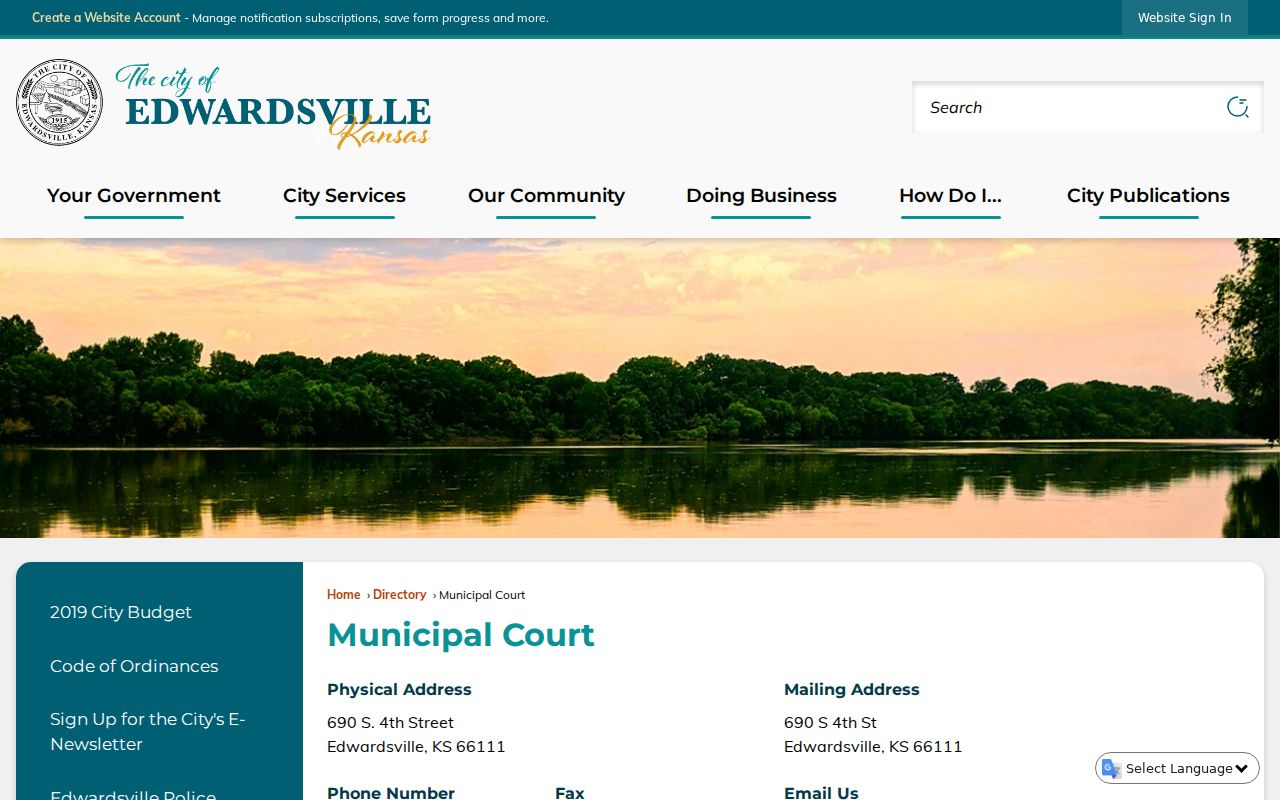 Edwardsville Municipal Court personnel